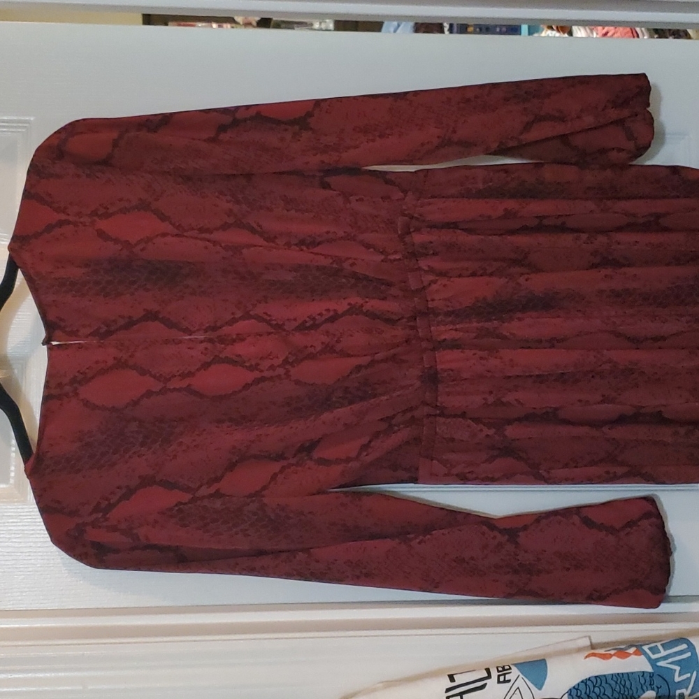 Express Python Printed Jumpsuit - image 6